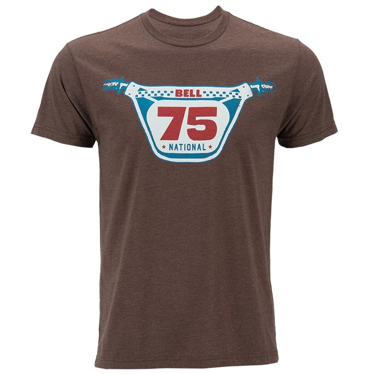 Tee-shirt BELL Racer 75 marron - Café Racer -