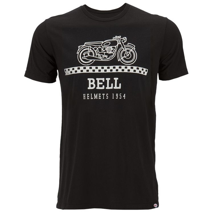 Tee-shirt BELL Taxi Black - Café Racer -