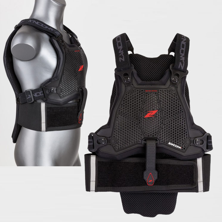 Protection dorsale Moto Enfant Zandonà NETCUBE ARMOR KID x8 Niveau 2  (Hauteur 136-150 cm) Vente en Ligne 