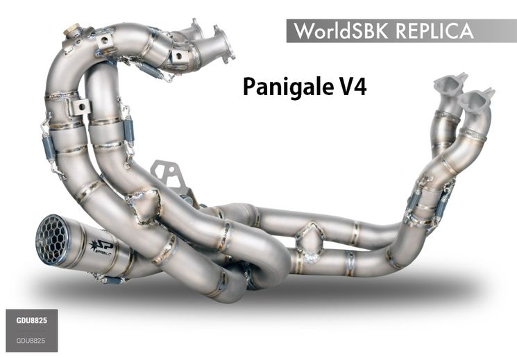 SPARK - Ligne complète titane Panigale V4 2018-2022 World SBK