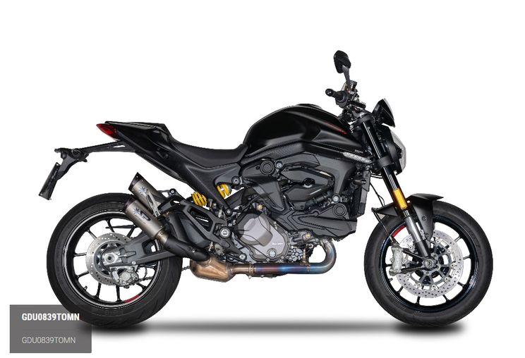 SPARK - Silencieux EVO V - Ducati Monster 937 - Homologué - Noir