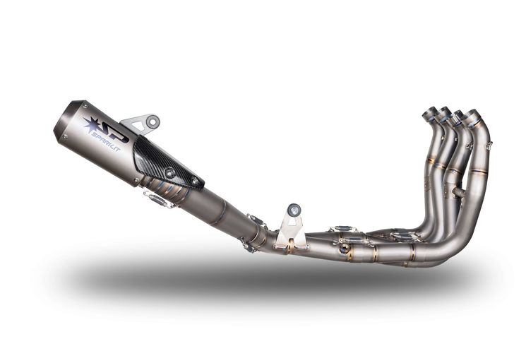SPARK - Ligne complète Step2  YAMAHA YZF R1 2015-2024 - Collecteur titane et Silencieux MOTO GP