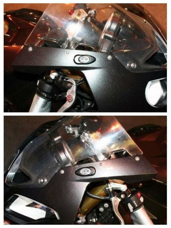 Caches orifices de retroviseurs - BMW S1000RR - RG Racing