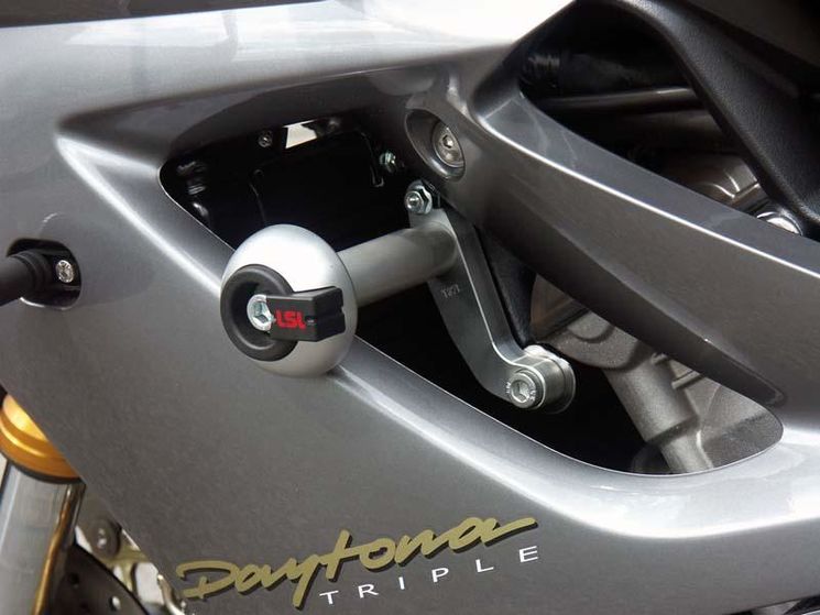Kit Platines de fixation - Daytona 675 - pour Tampons Crash Pad2 LSL