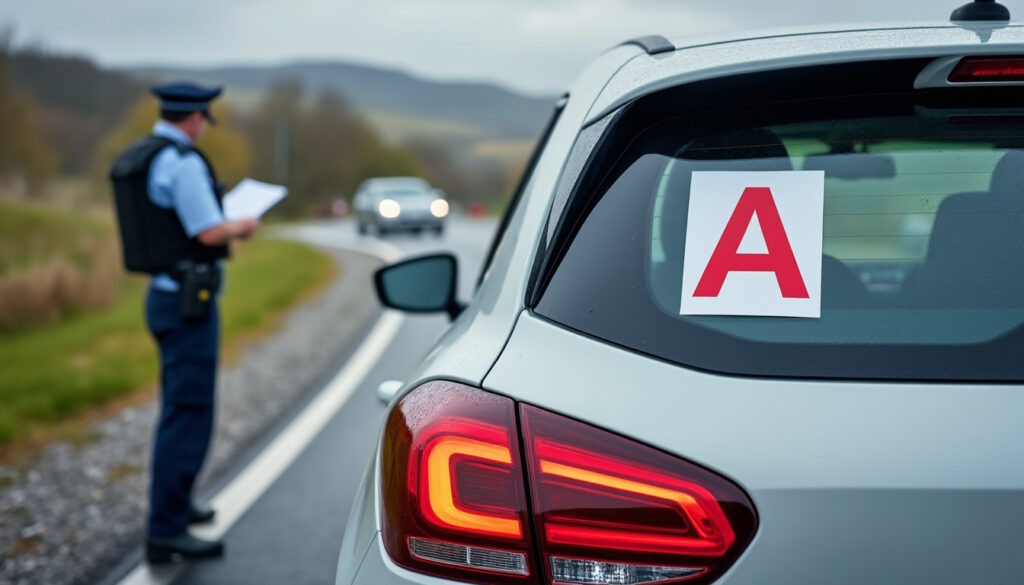 autocollant a à l’envers sur une voiture : découvrez les sanctions possibles, les risques en cas de contrôle et les règles à respecter.