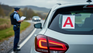 autocollant a à l’envers sur une voiture : découvrez les sanctions possibles, les risques en cas de contrôle et les règles à respecter.