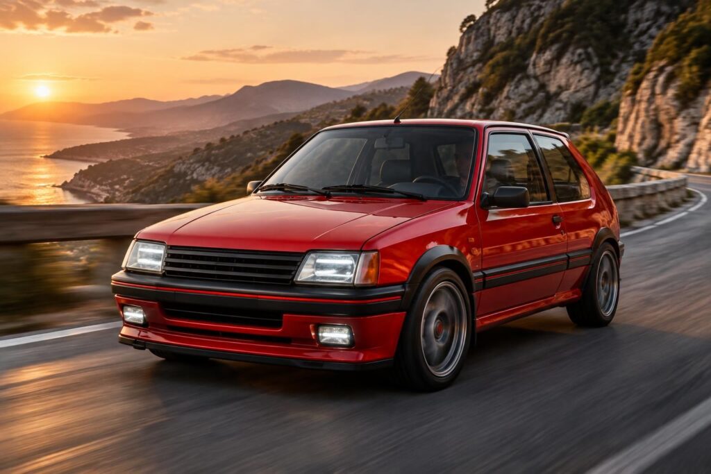 découvrez la peugeot 205 gti électrique : une icône sportive réinventée, alliant design mythique, performances électrisantes et conduite zéro émission.
