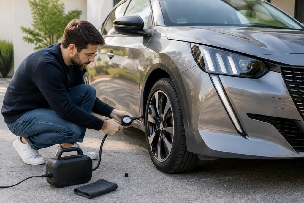 découvrez la pression recommandée des pneus de votre peugeot 208 selon la charge et les dimensions, avec des conseils pour vérifier et ajuster le gonflage.