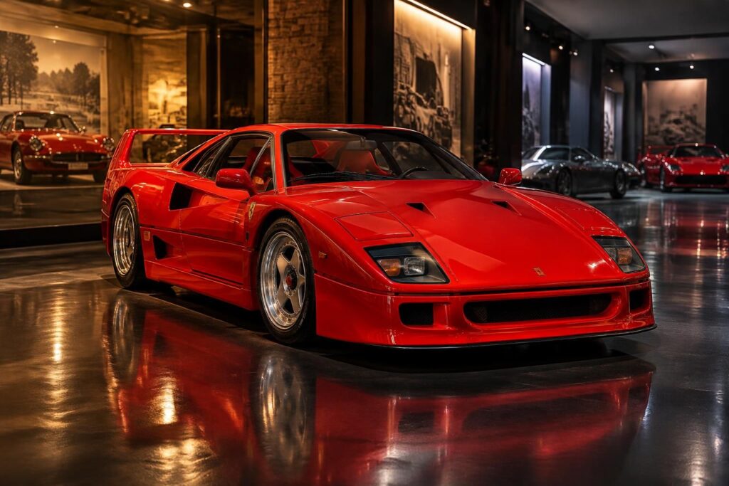 découvrez l’évolution du prix de la ferrari f40, sa cote actuelle et les tendances du marché pour ce modèle emblématique.